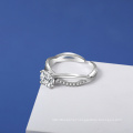 Ready to Ship Hot Trending Silver Jewelry Wedding Rings Adjustable Ring for Women